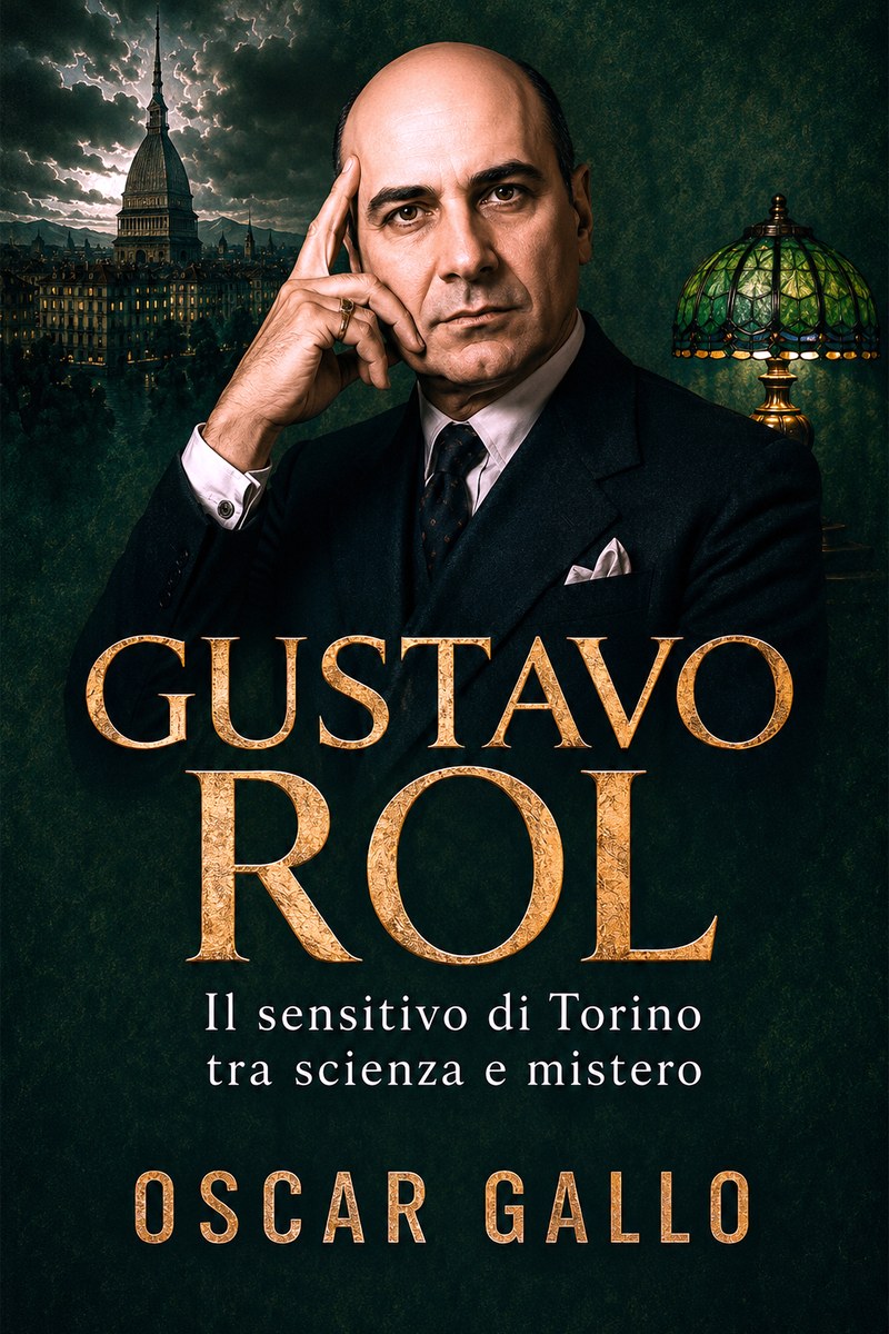 Copertina del libro Gustavo Rol di Oscar Gallo