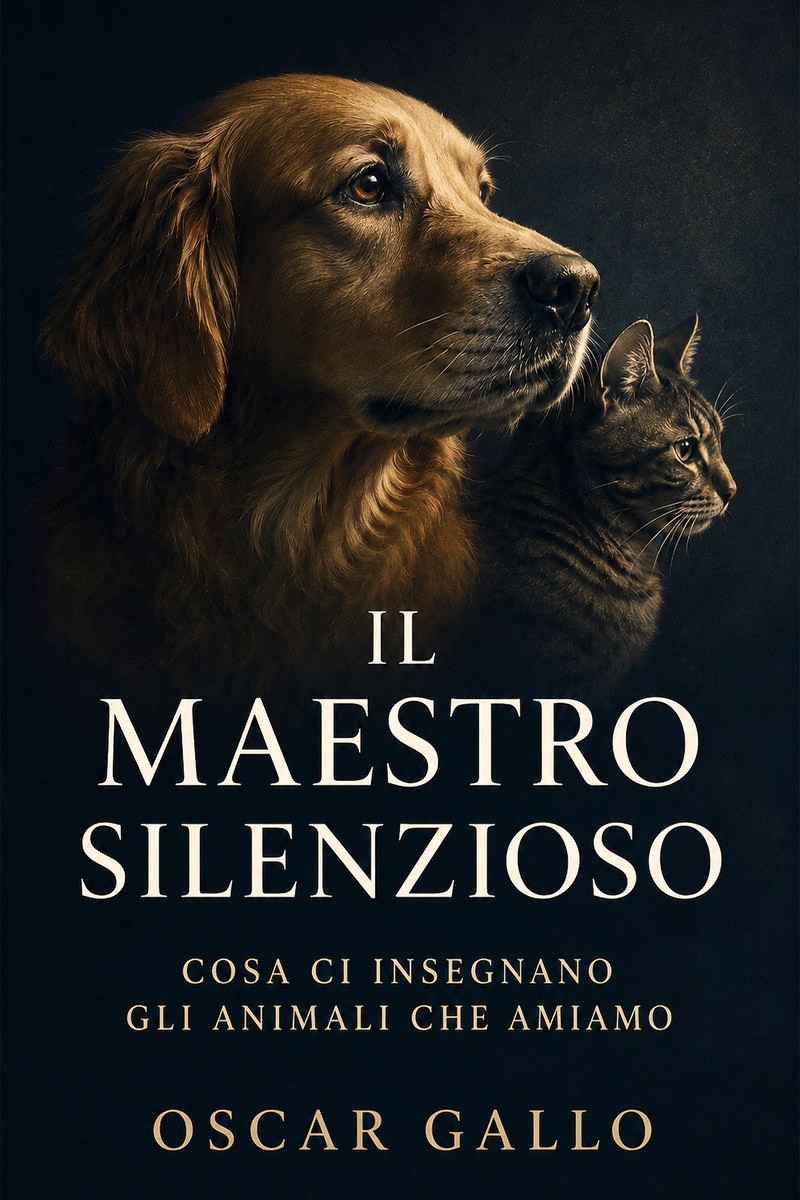 Copertina del libro Il maestro silenzioso di Oscar Gallo