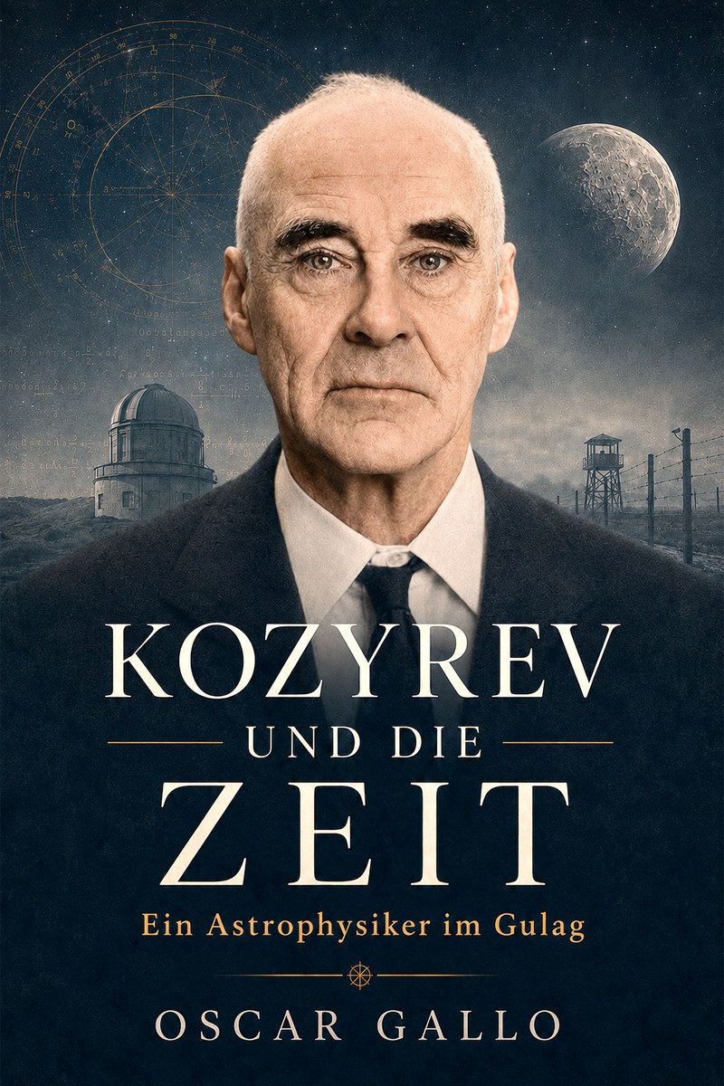 Cover des Buches Kozyrev und die Zeit von Oscar Gallo